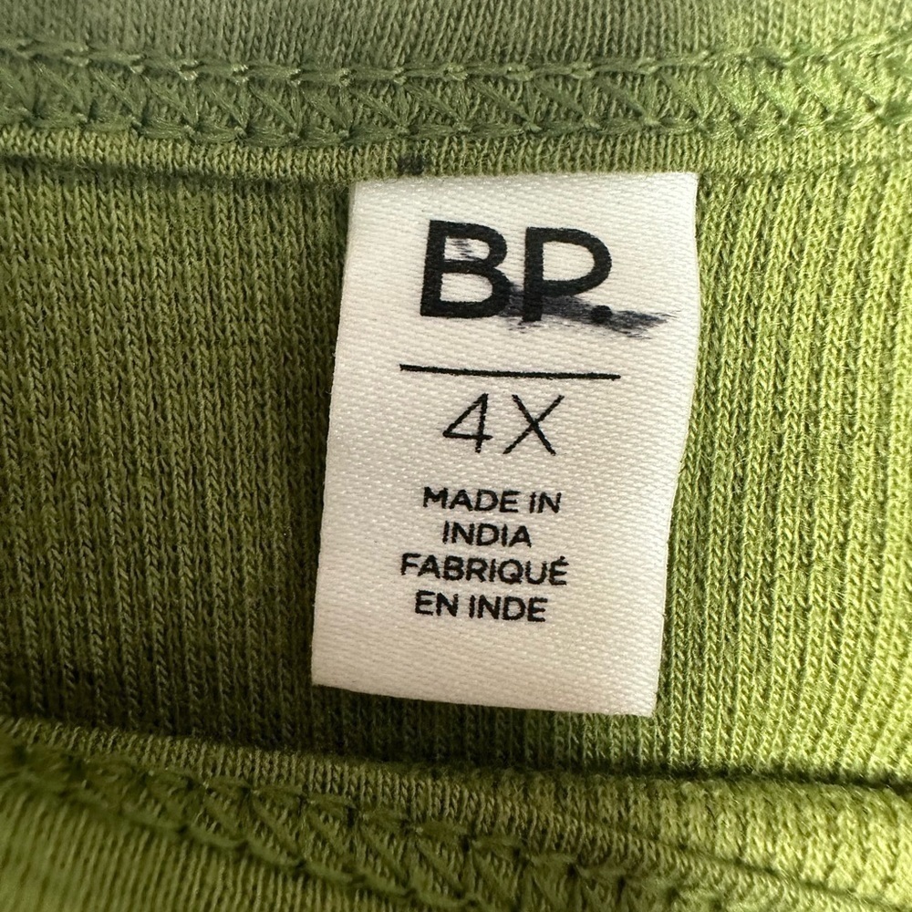 BP Ribbed Tank Top Size 4X - Picture 4 of 5